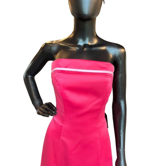 Pink on Pink Bill Levkoff Mid-Length Dress - Picture 2 of 5